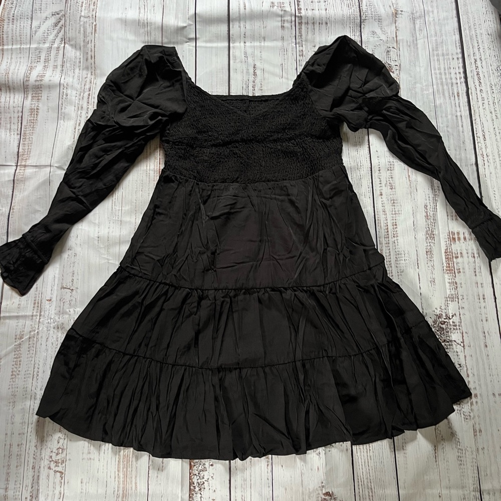 Off the shoulder Black Dress